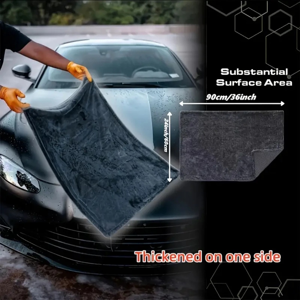 Büyük Boy Koyu Gri Araba Mikro - Microfiber Towel Detailing incelemesi ve fiyatı